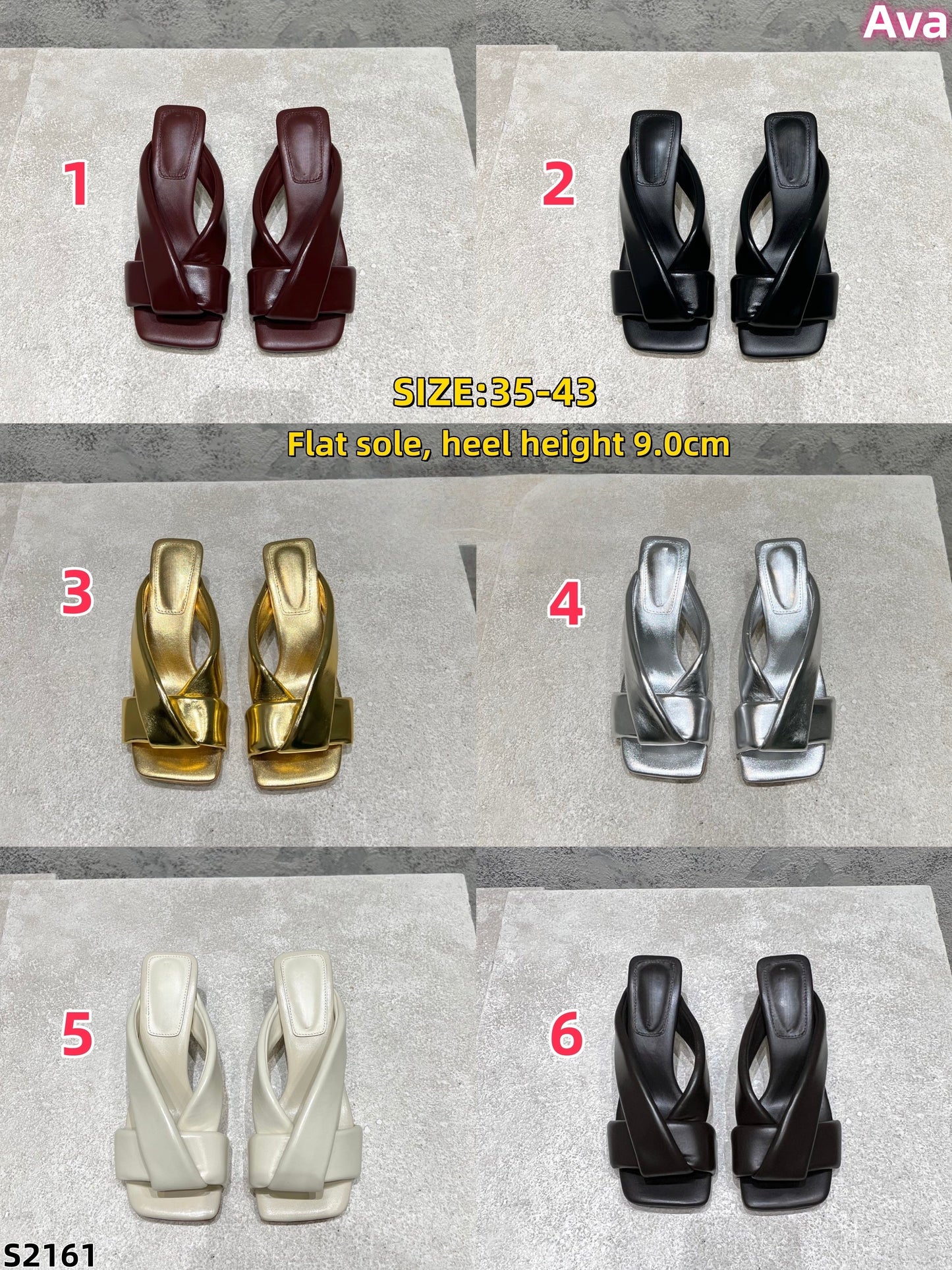 S2161 Bv leather shoes