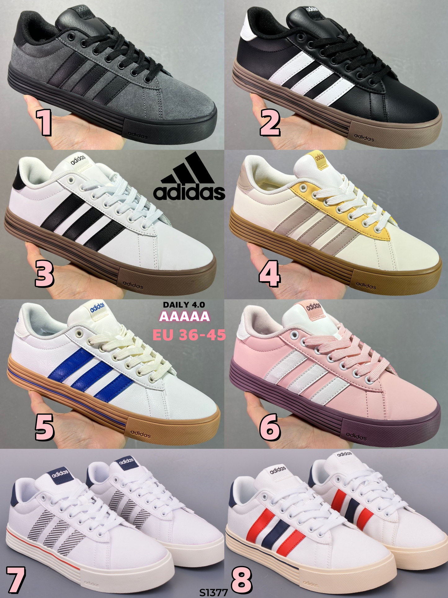 S1377 Adidas Daily 4.0 shoes