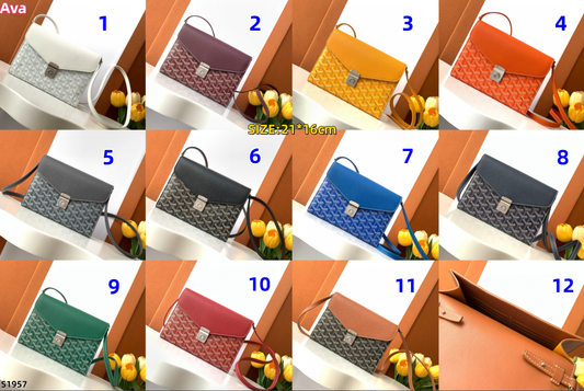 S1957 Goyard Chypre Pouch bag