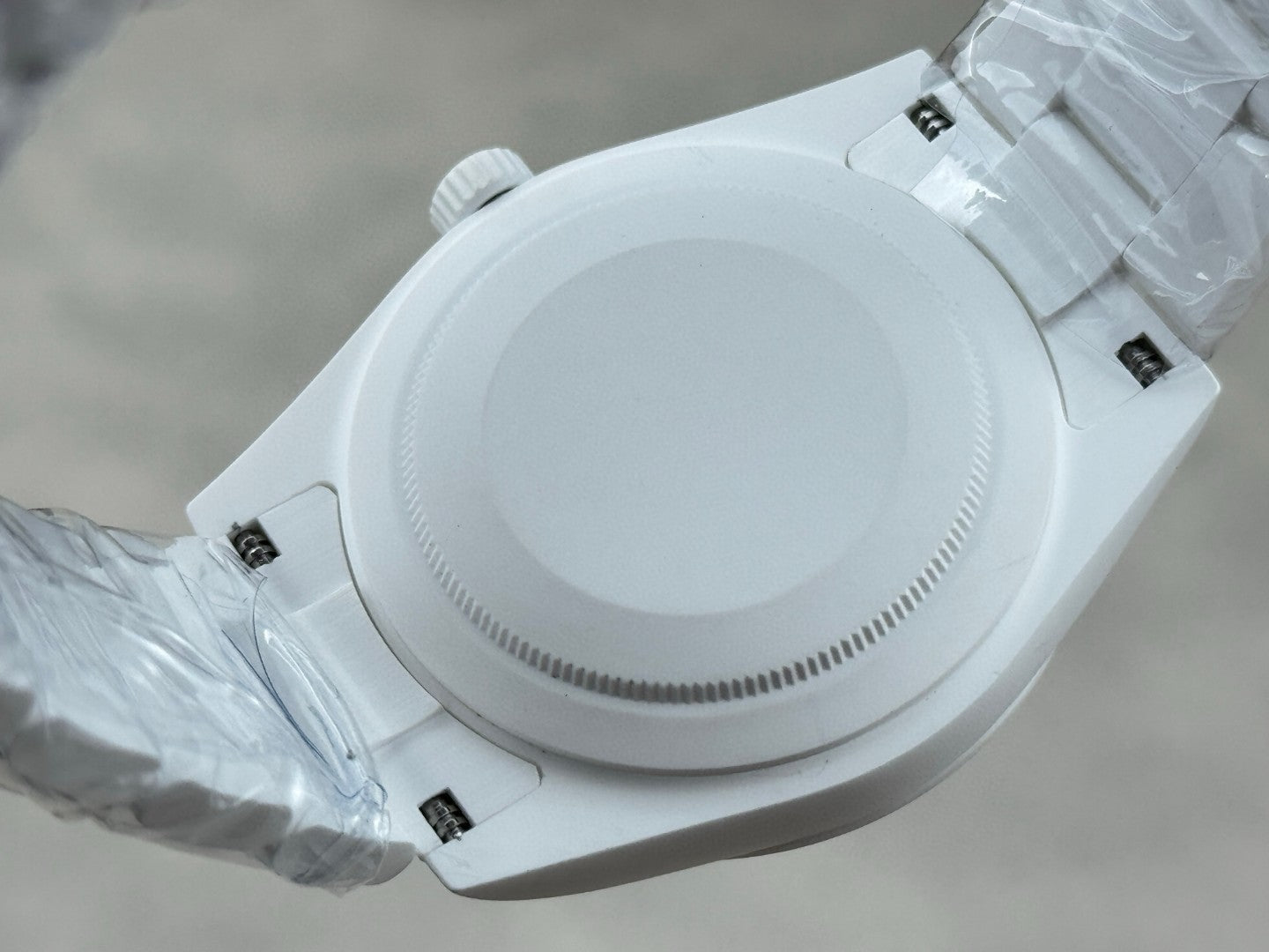S3803 Ceramic strap watch