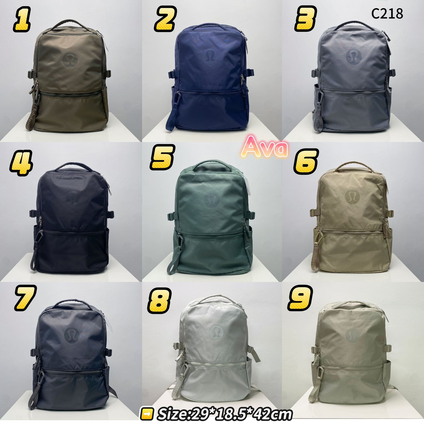 C218 Lululemon Backpack