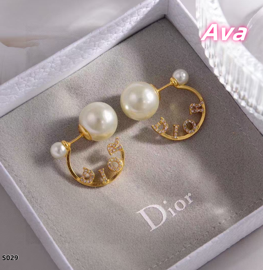 S029 New Letter Earrings