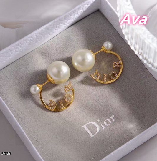 S029 New Letter Earrings
