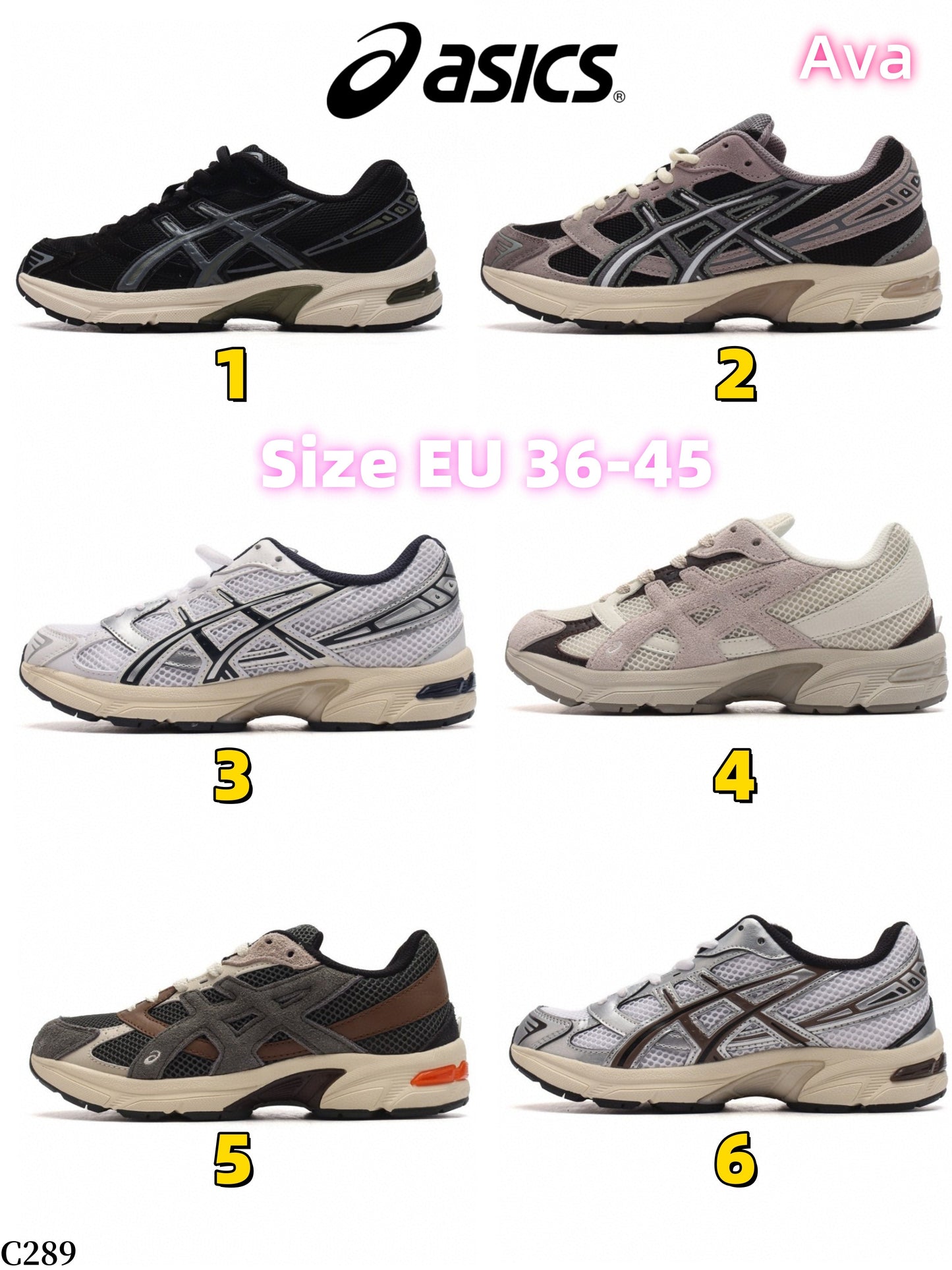C289 ASICS GEL-1130 shoe