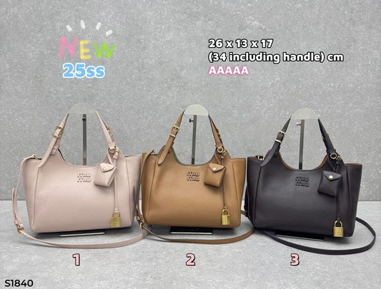 S1840 Miu Miu 25ss basket bag