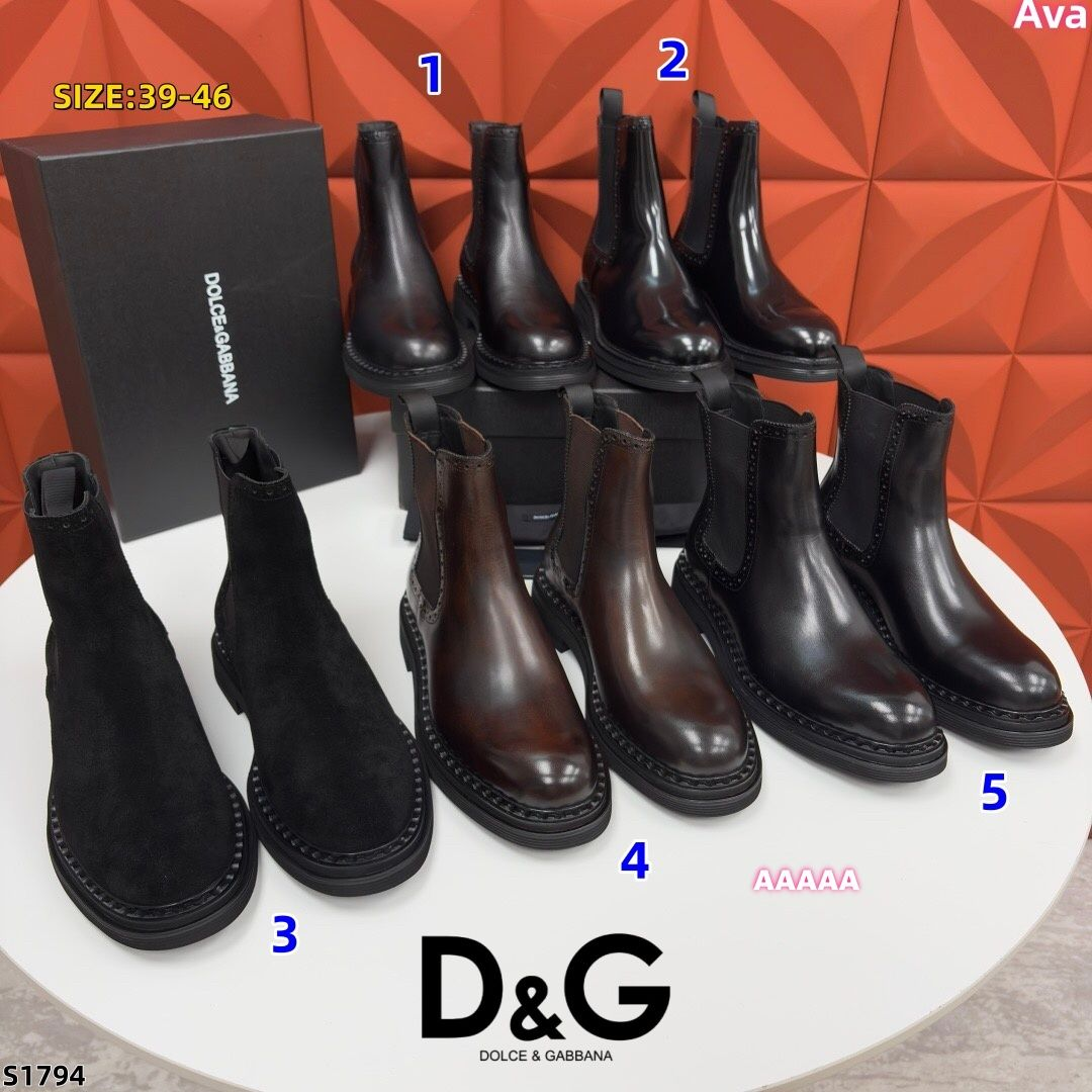 S1794 DG DOLCE & GABBANA leather boots