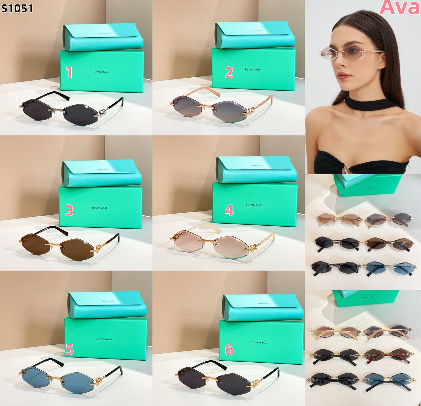 S1051 Tiffany Eyeglasses Glasses