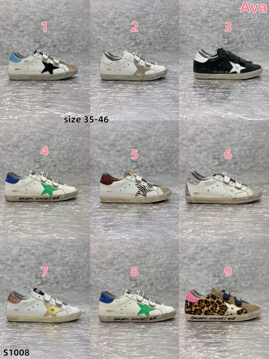 S1008Golden Goose Old School Sneakers shoes