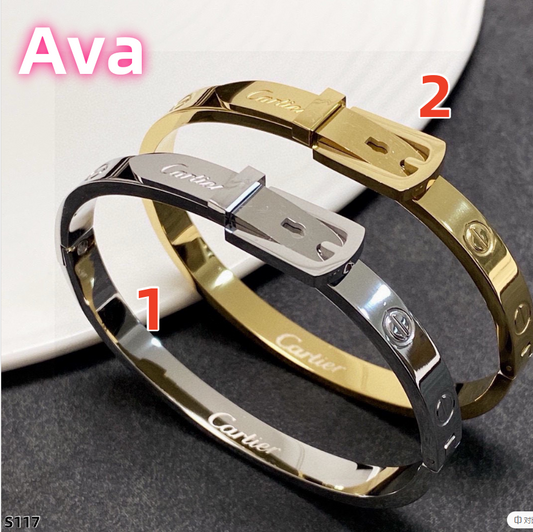 S117  New Pin Buckle Bracelet