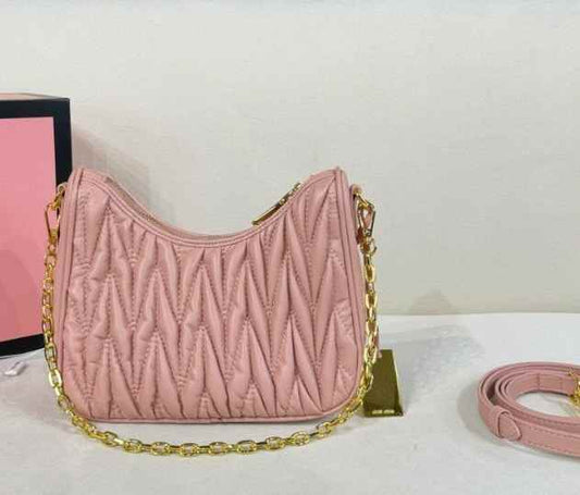 C271 miu pleated bag