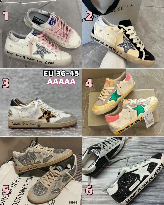 S1965 Golden Goose Graffiti Shoes