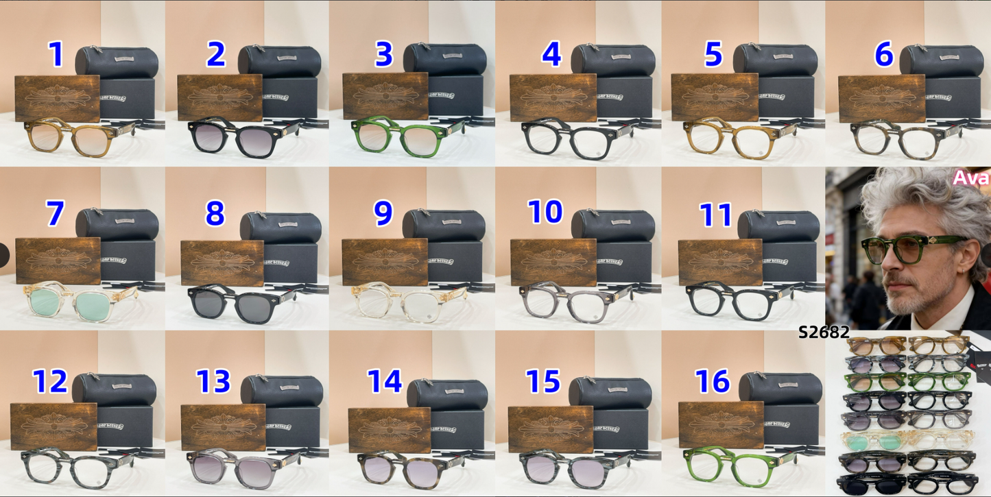 S2682 Chrome Hearts Glasses