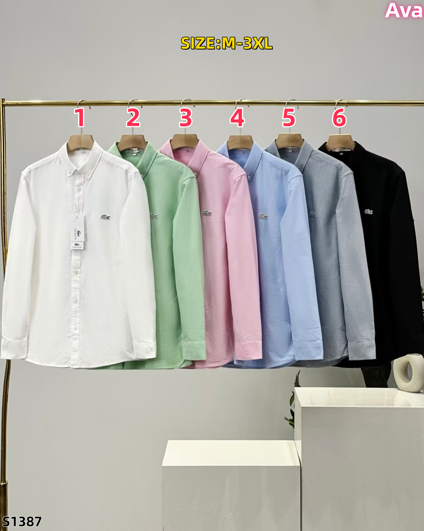 S1387 Lacoste shirt