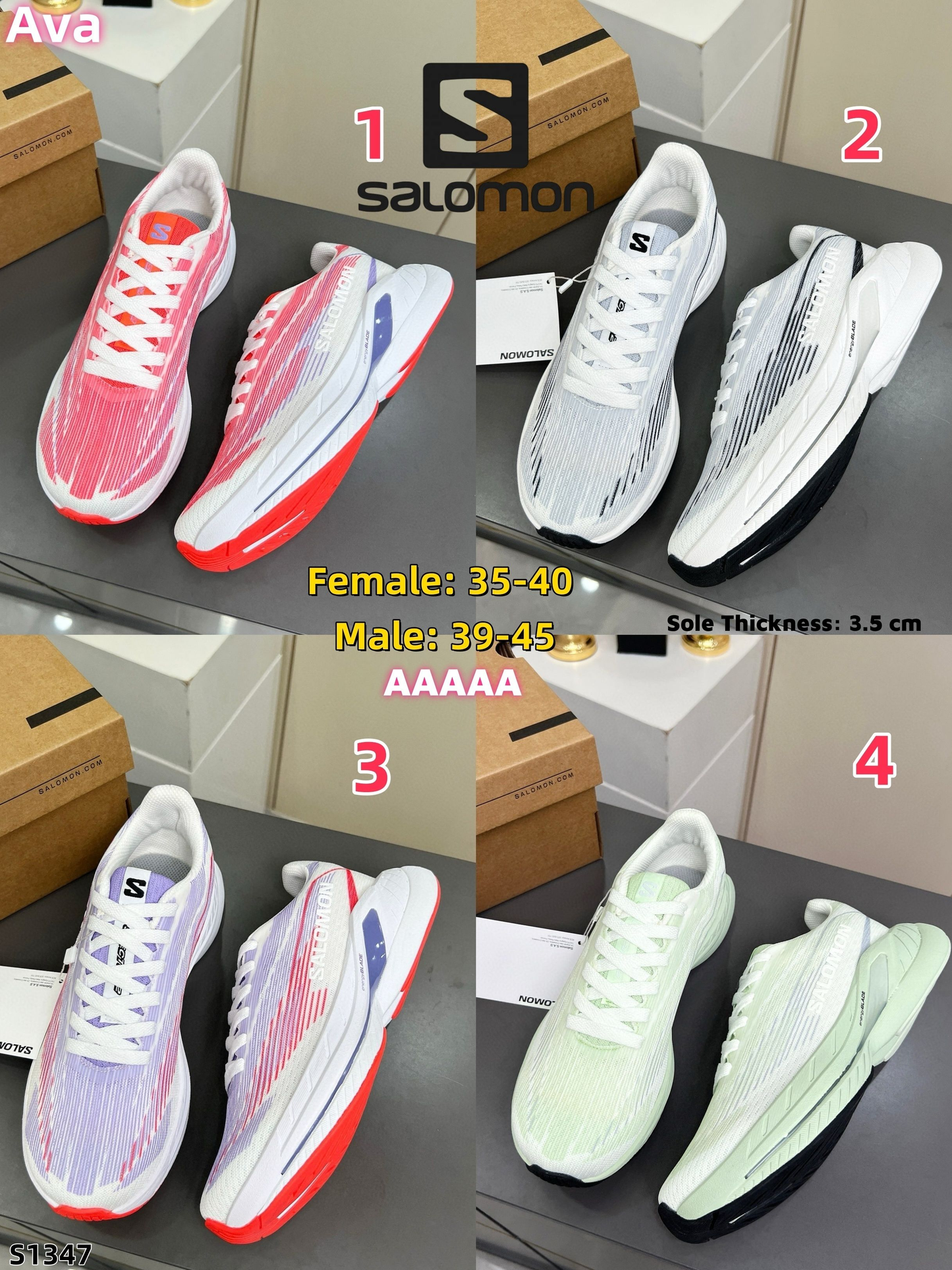 S1347  Salomon shoes