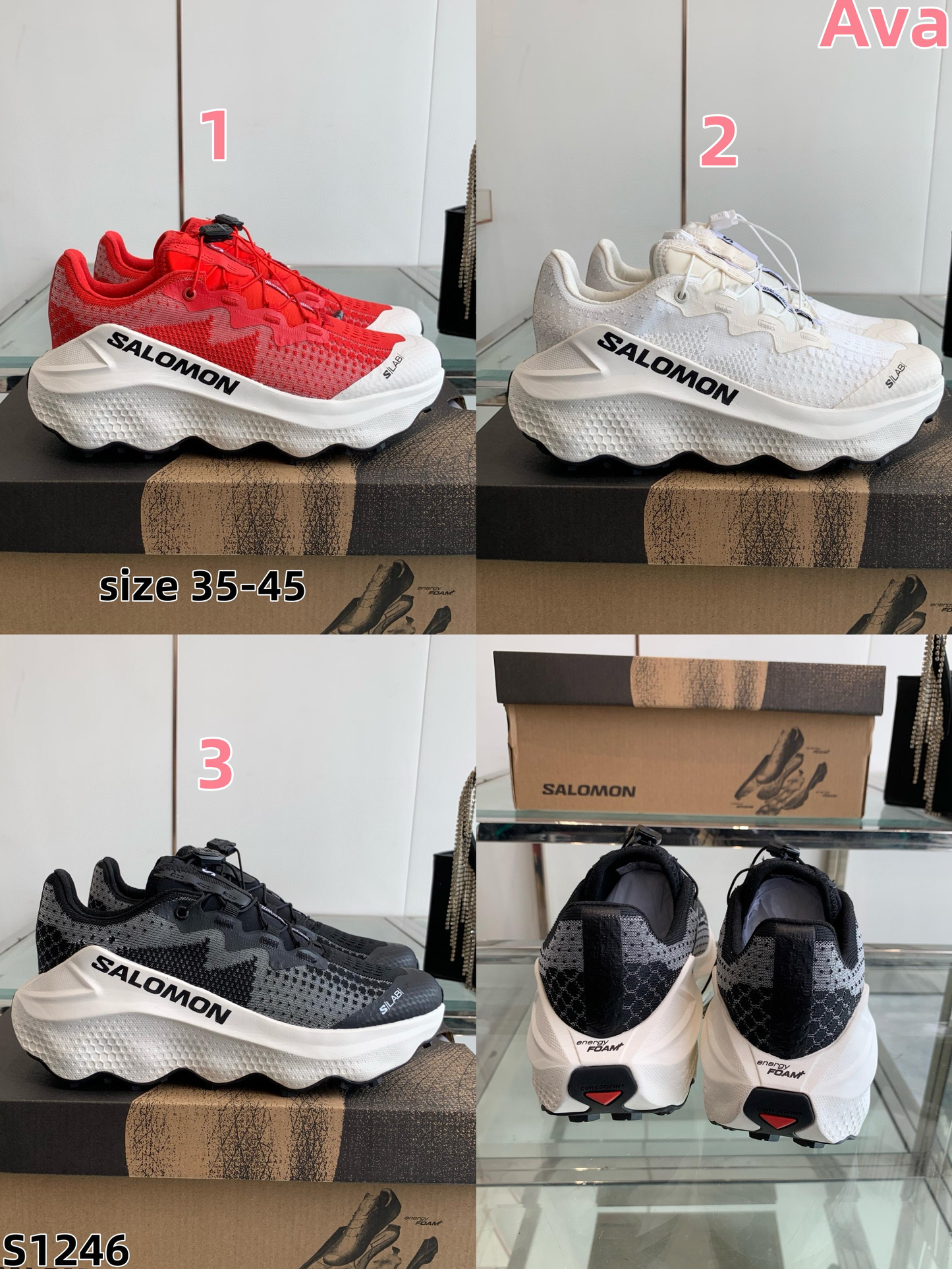 S1246  Salomon shoes