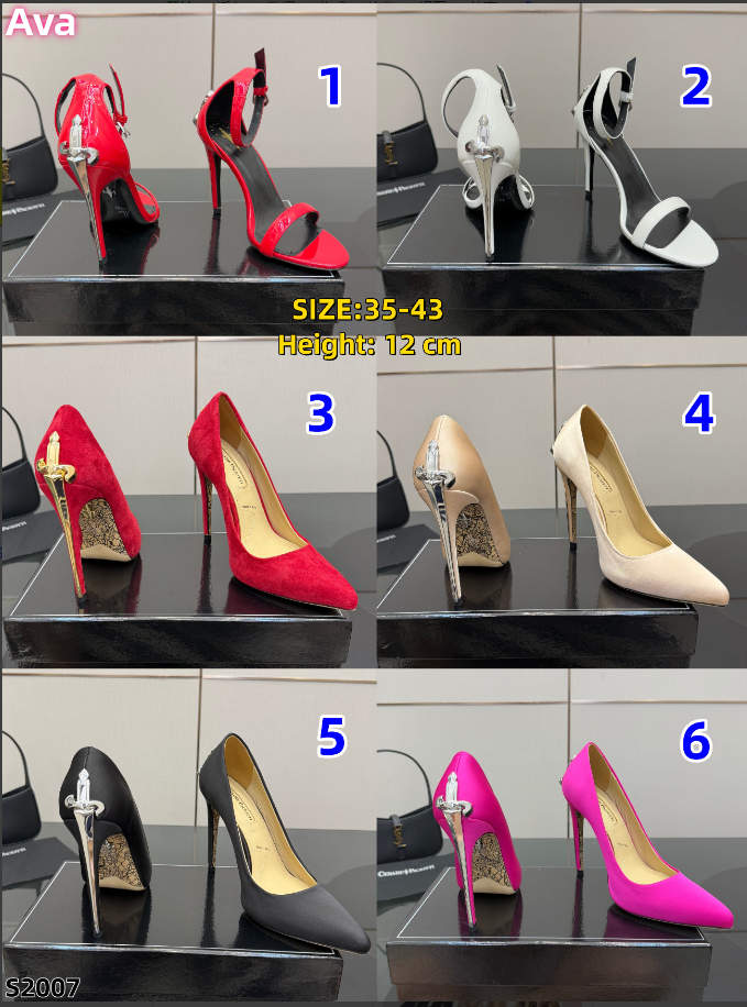 S2007  Cesare Paciotti high heels