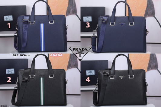 S1333 Prada's new men's briefcase