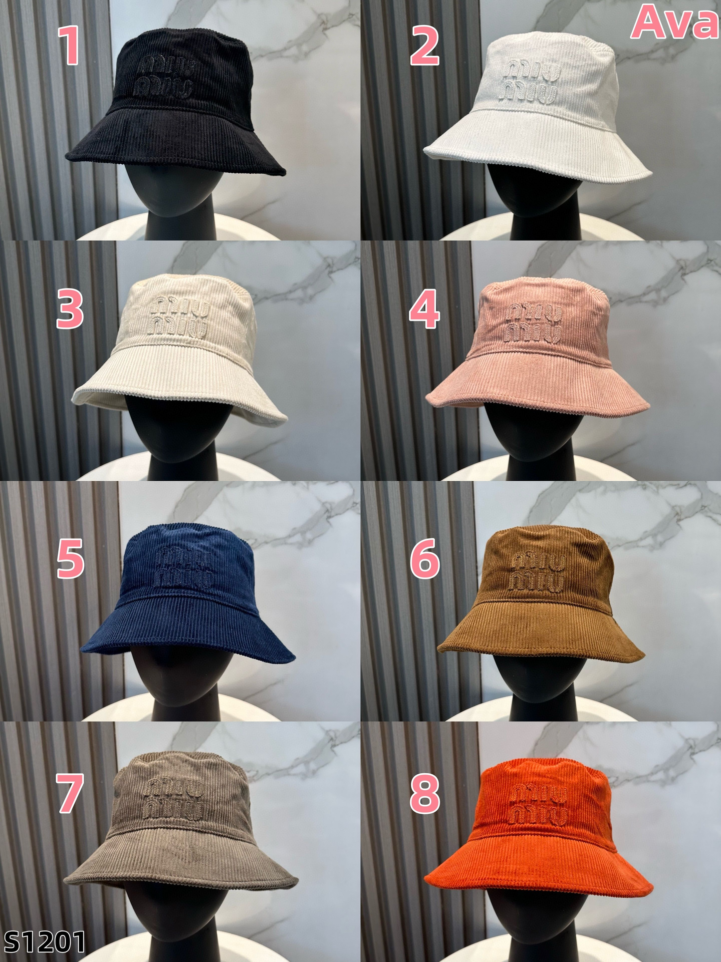 S1201  MiuFisherman's Hat