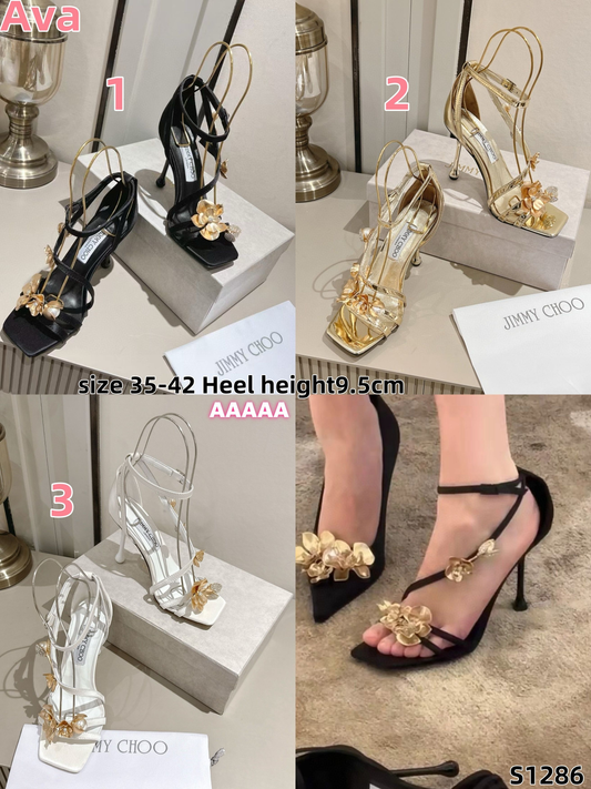 S1286  Jimmy Choo 24s high heels