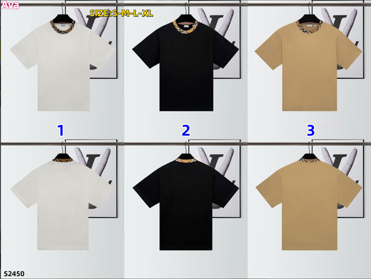 S2450 Burberry short-sleeved shirt