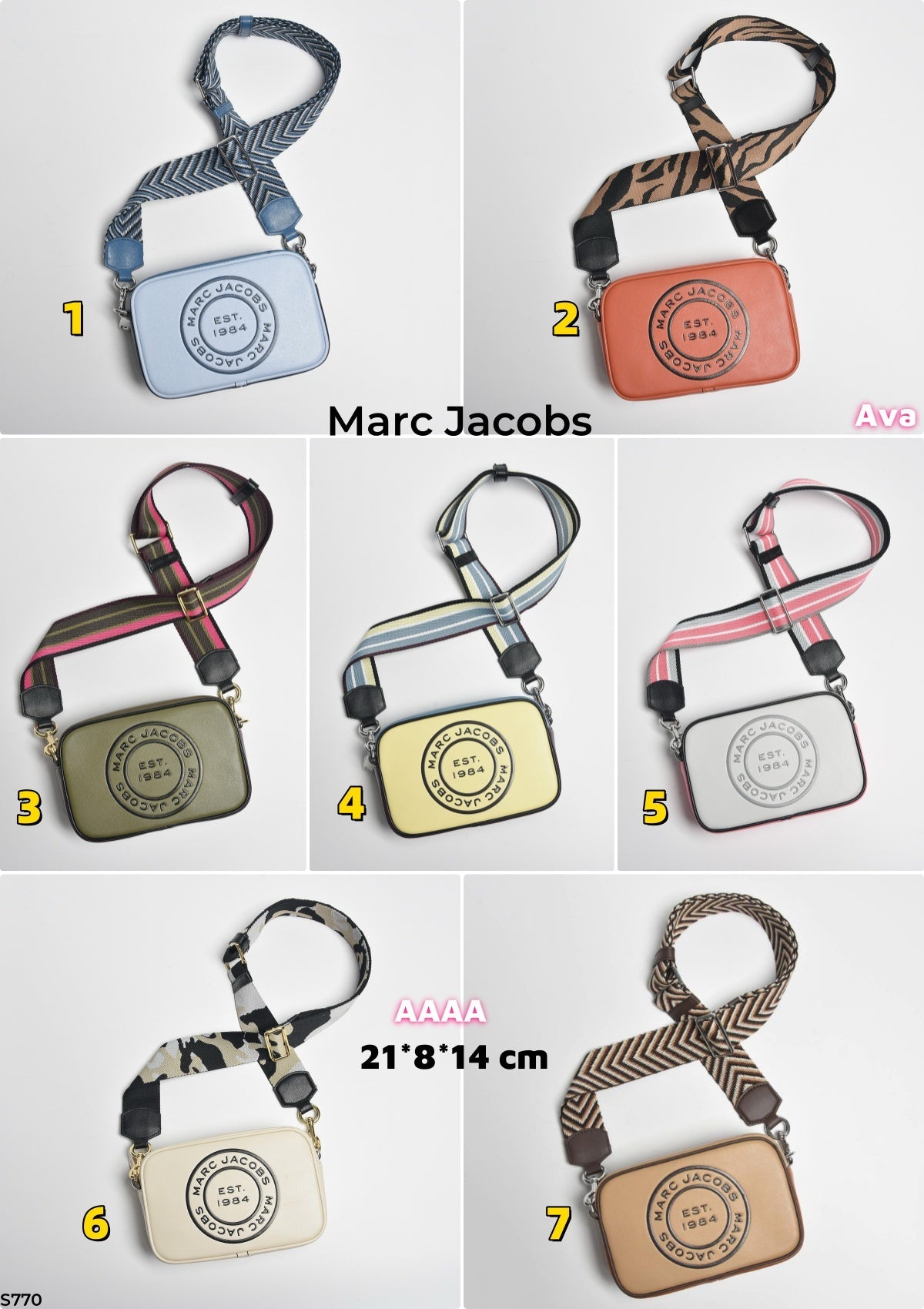 S770 Marc Jacobs bags