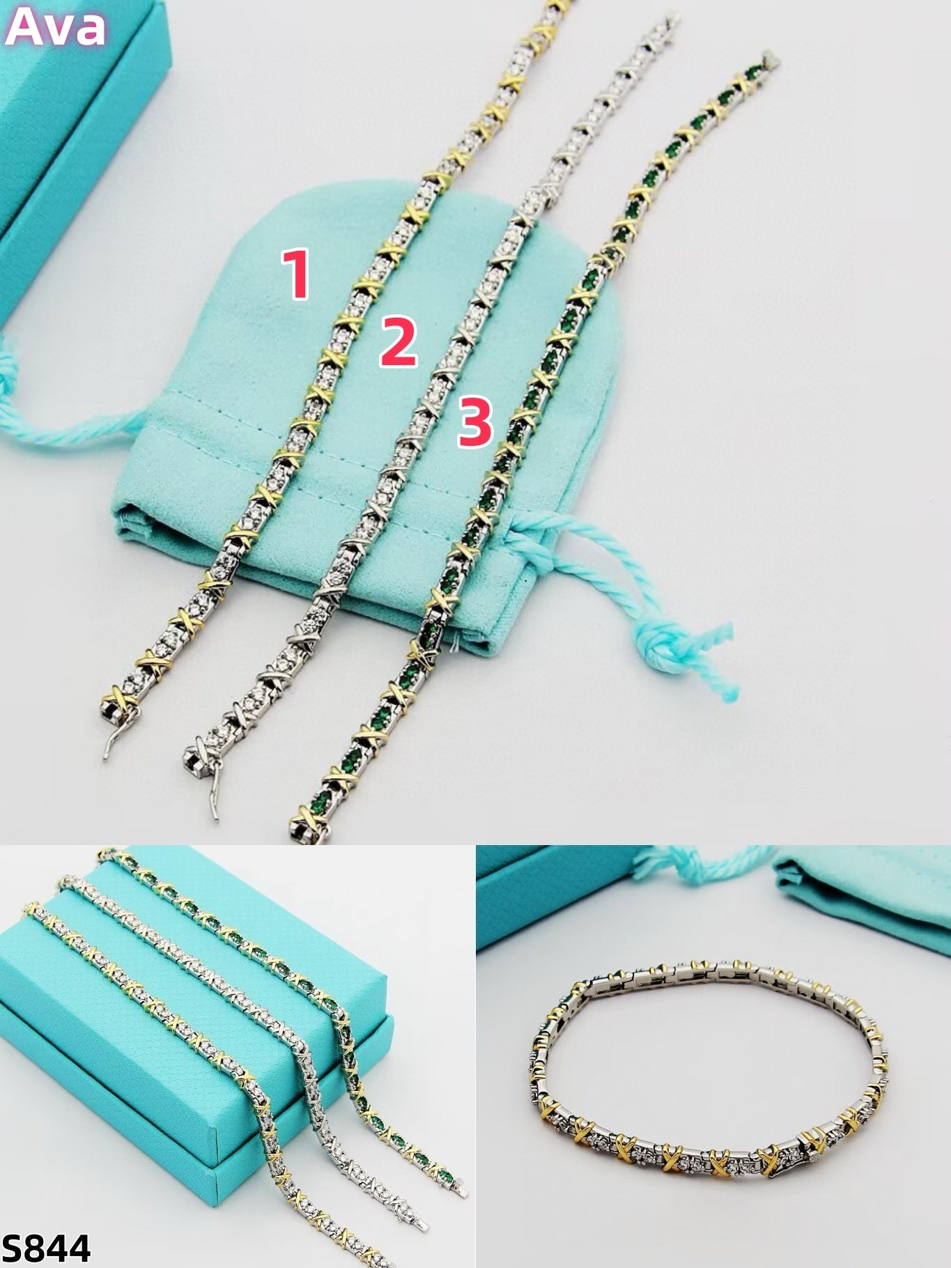 S844 Tiffany Schlumberger Bracelet