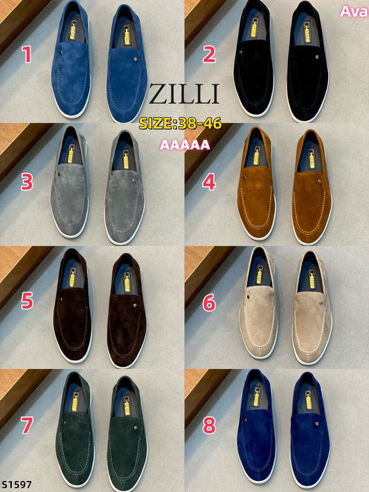 S1597 ZILLI leather shoes