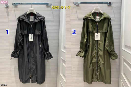 S2604 Moncler trench coat