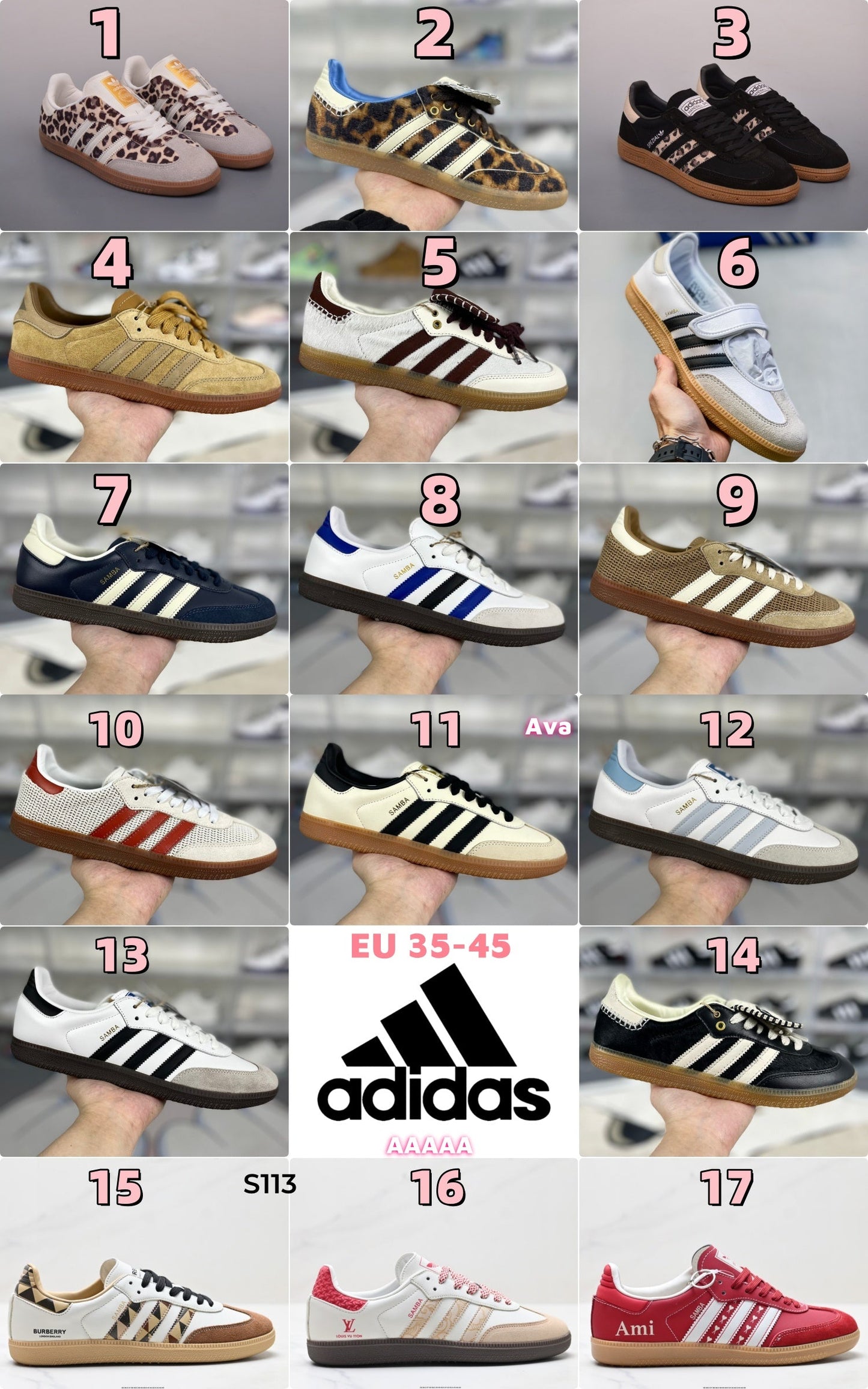 S113 Samba shoes