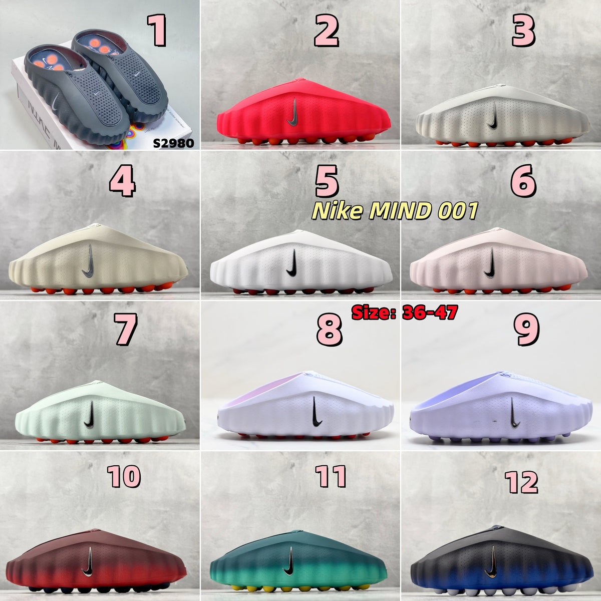 s2980 MIND 001 Slippers shoe