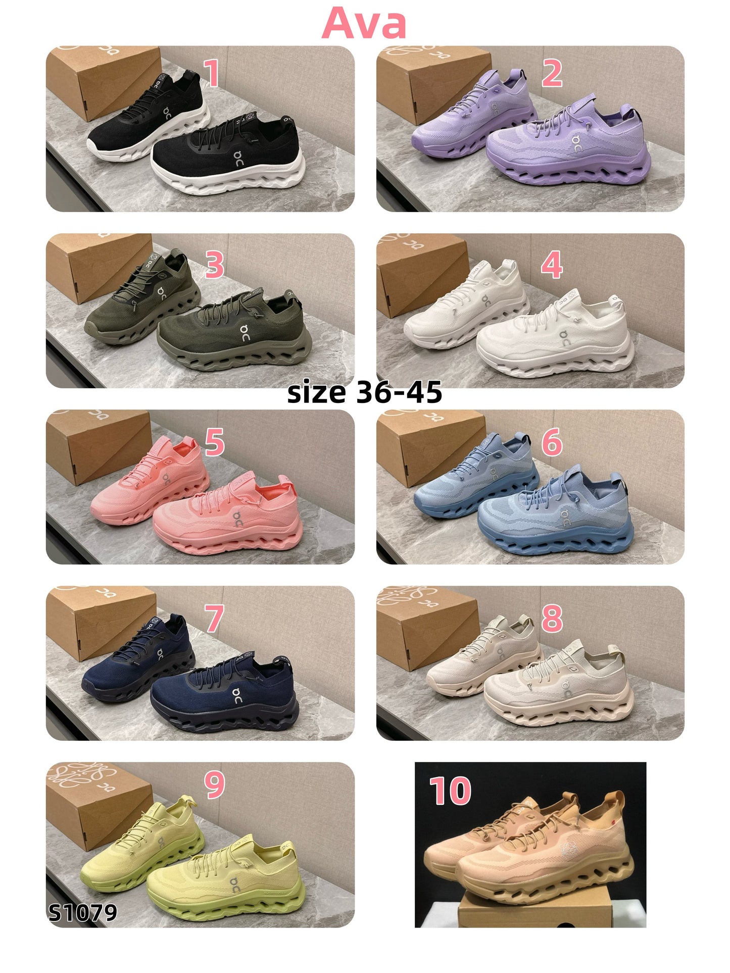 S1079 On Running Sneakers shoe
