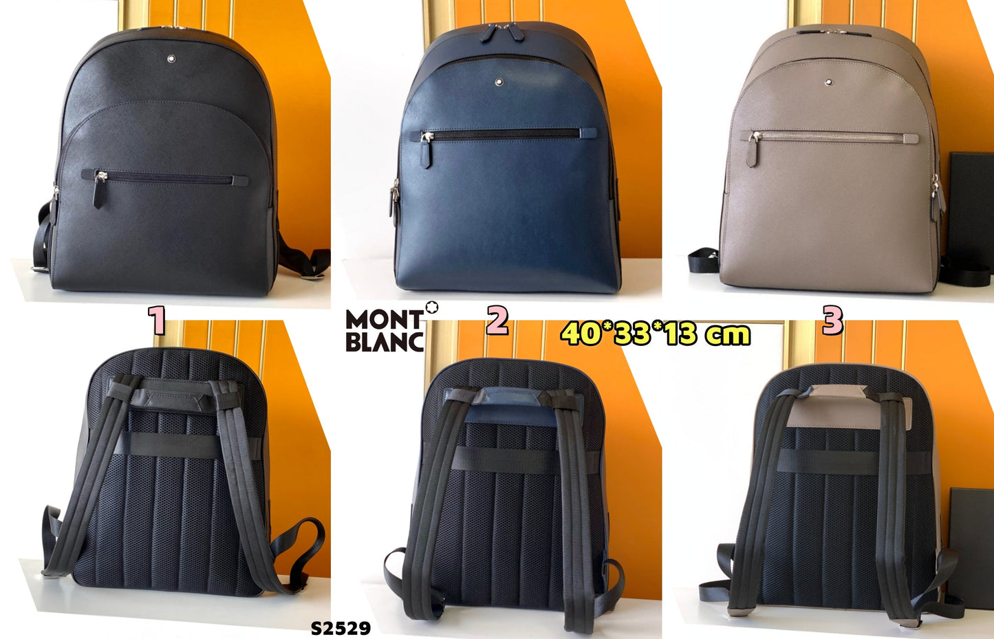 S2529  Montblanc Sartorial backpack