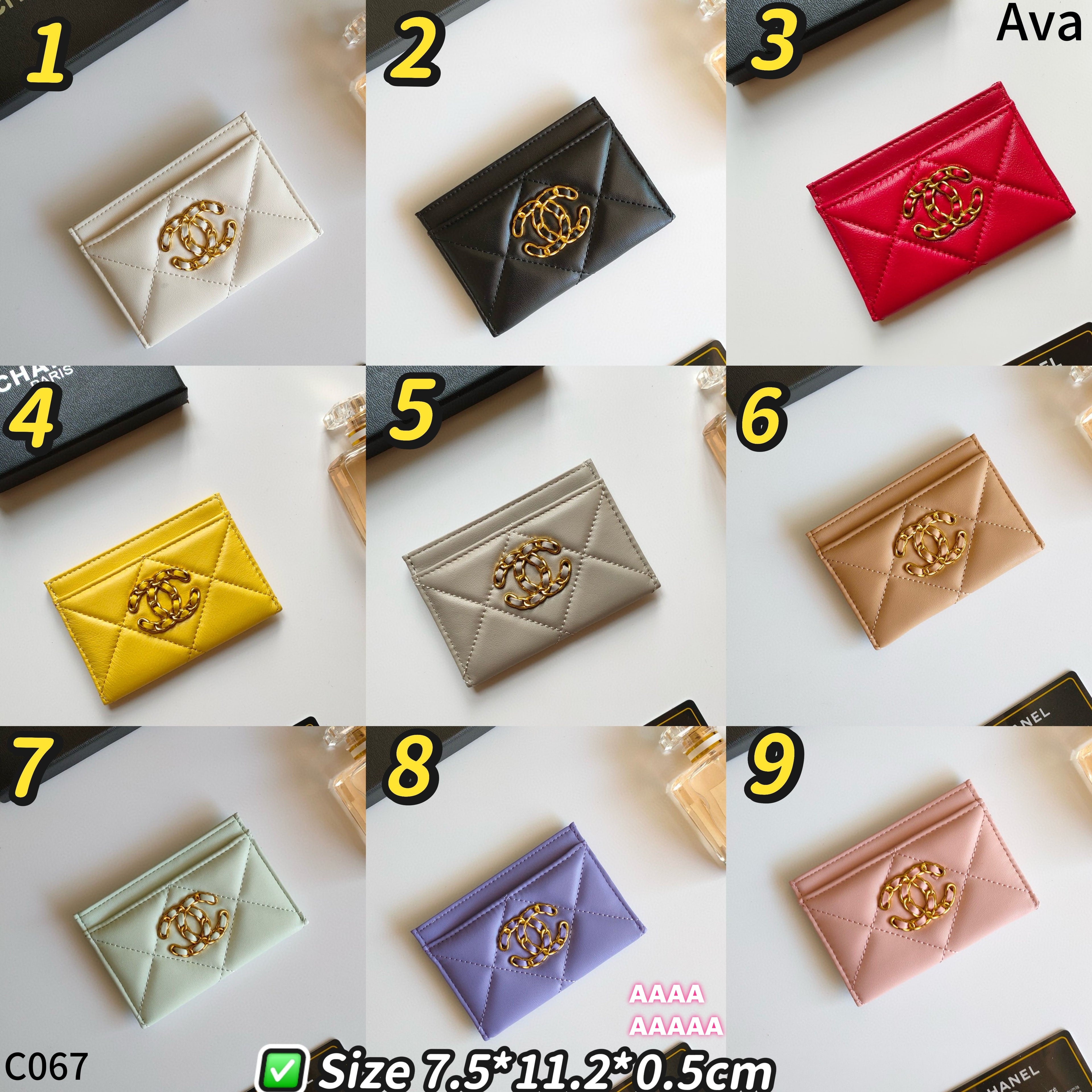 C067 Chanel Card Holder
