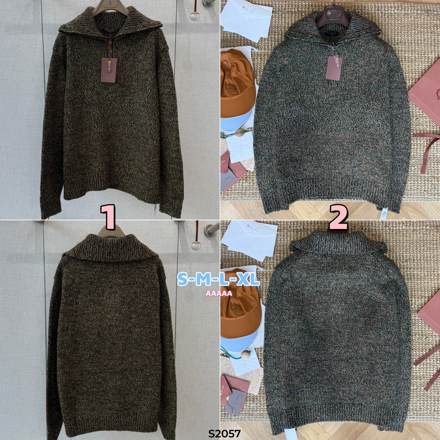 S2057 Loro Piana Knit Sweater (Unisex)