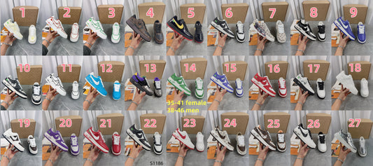 S1186 Louis Vuitton x Nike sneakers