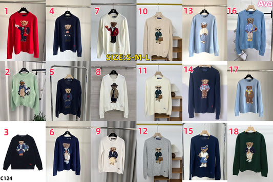 C124 Ralph Lauren cotton sweater