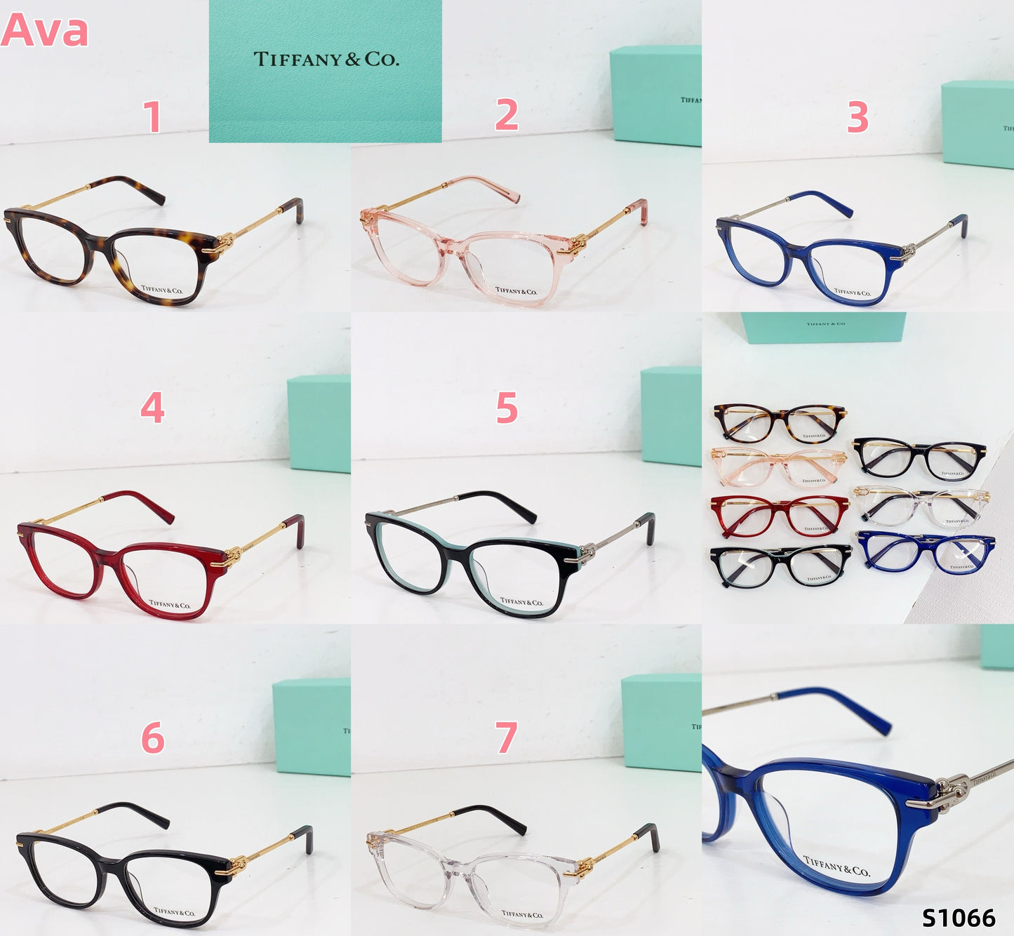 S1066 Tiffany Glasses