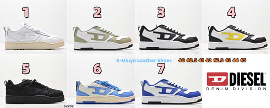 S2202 Diesel S-Ukiyo Leather Shoes