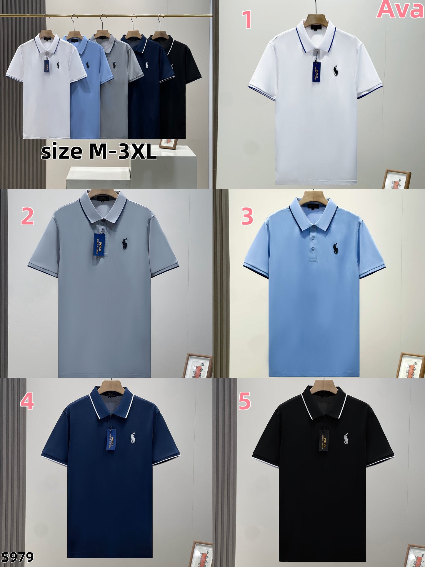 S979 Ralph Lauren polo shirt
