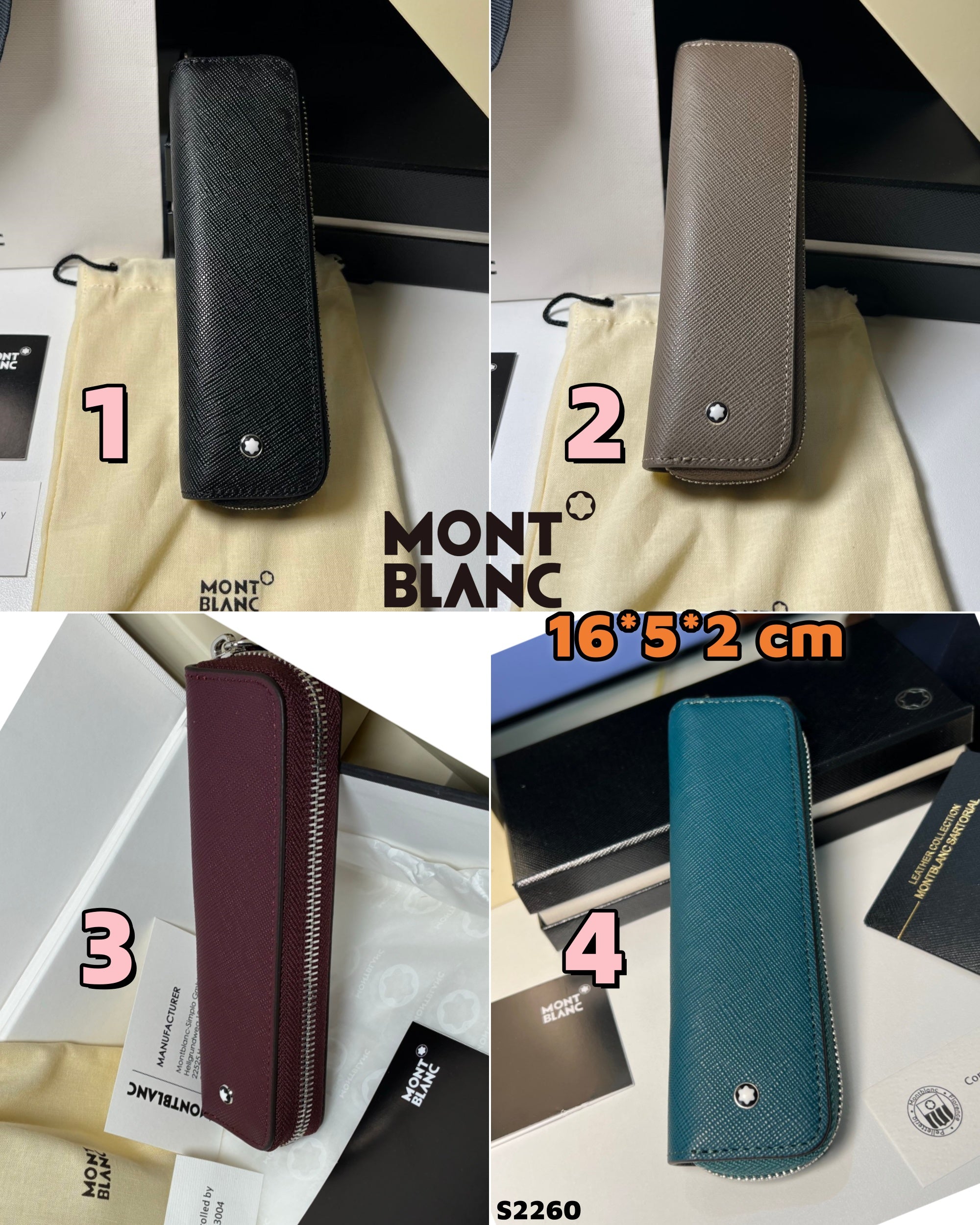 S2260 Montblanc Pen Case