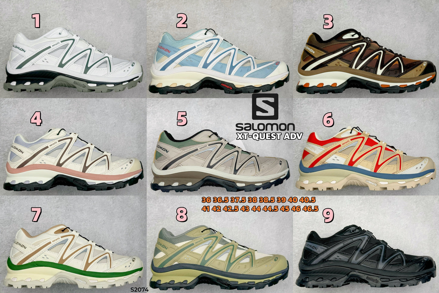 S2074 Salomon XT-QUEST ADV shoes