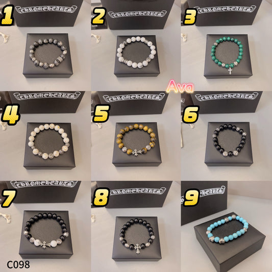 C098 Chrome Hearts Natural Bracelet