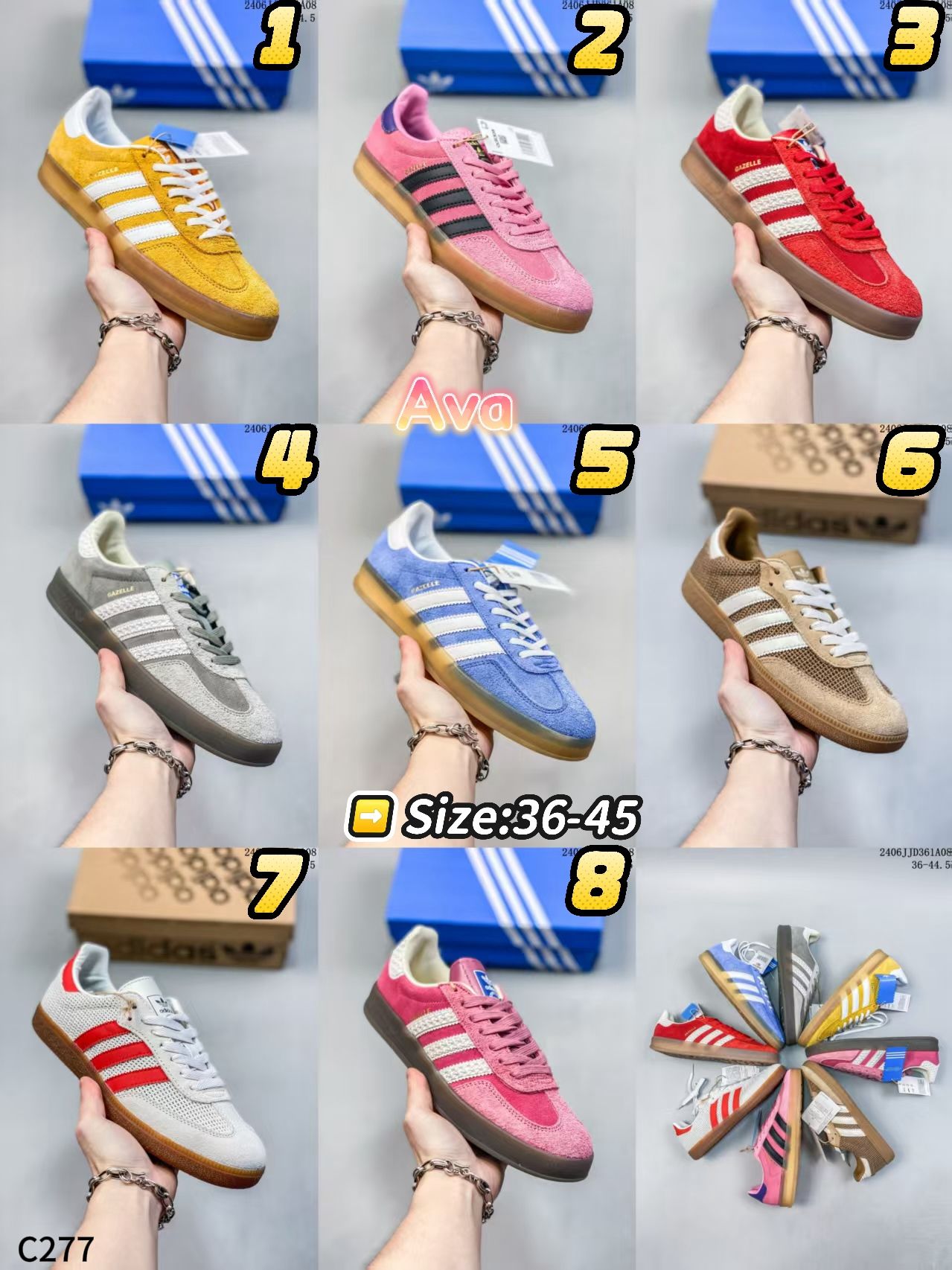 C277 Samba series sneakers