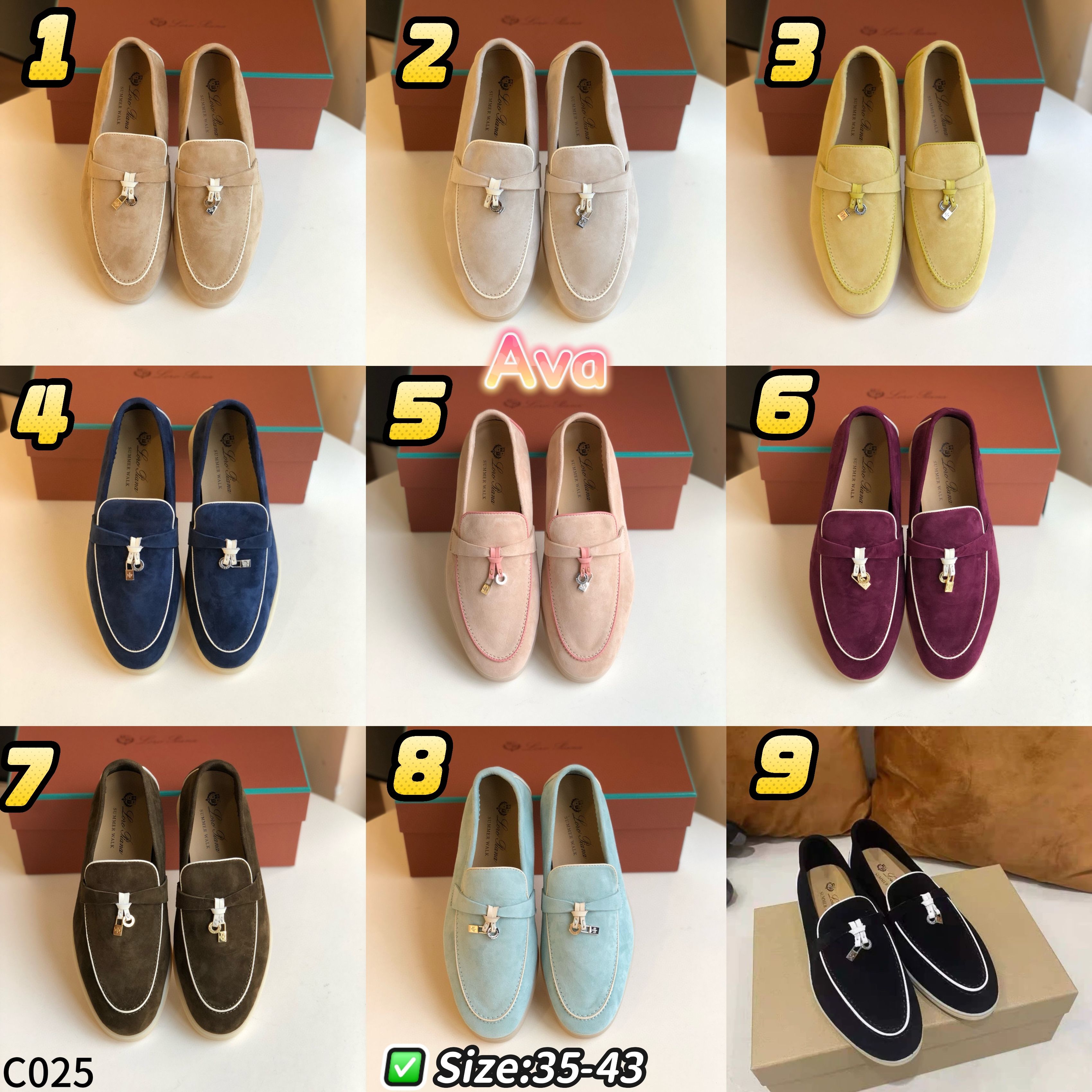 C025 loro piana loafers