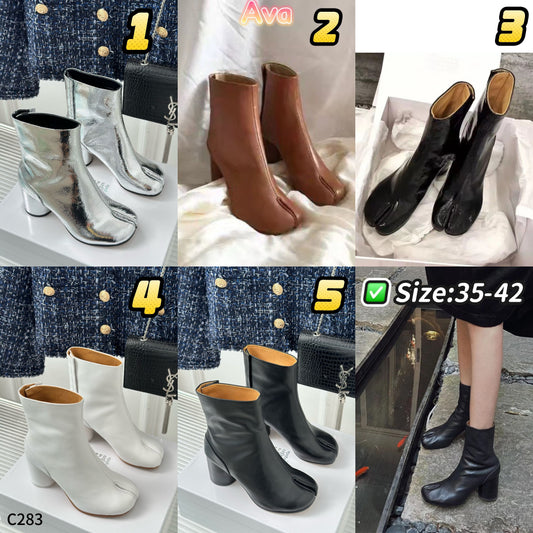 C283 Maison Margiela MM6 Split-Toe Ankle Boots