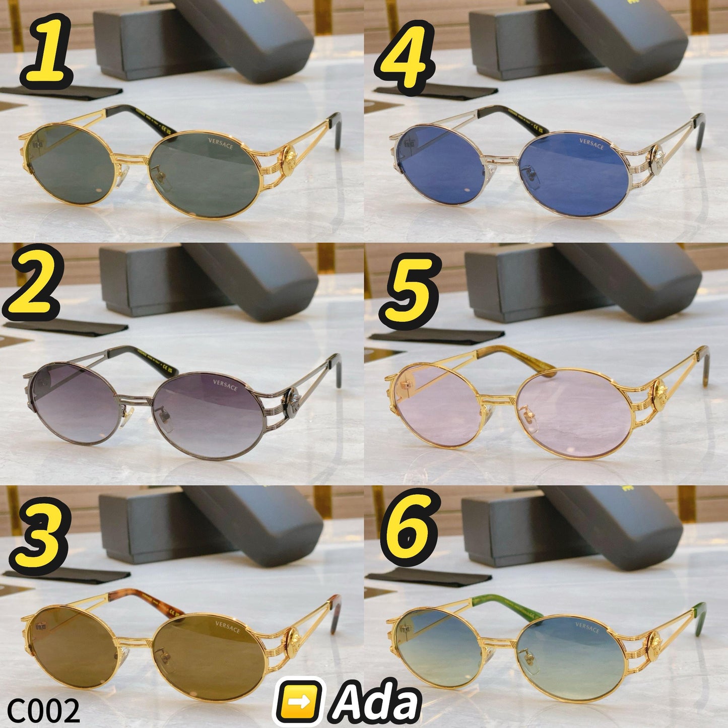 C002 Versace Glasses