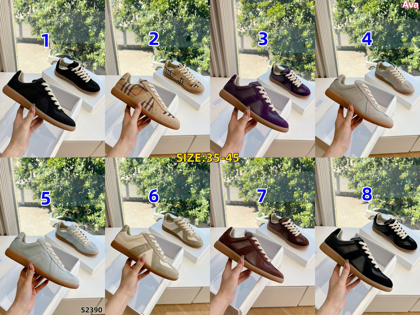 S2390 Maison Margiela MM6 German Training Shoes