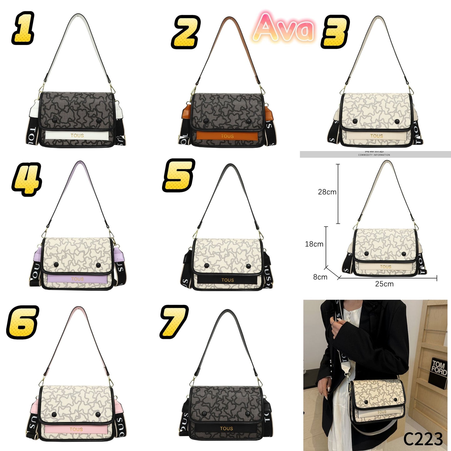C223 Tous bag