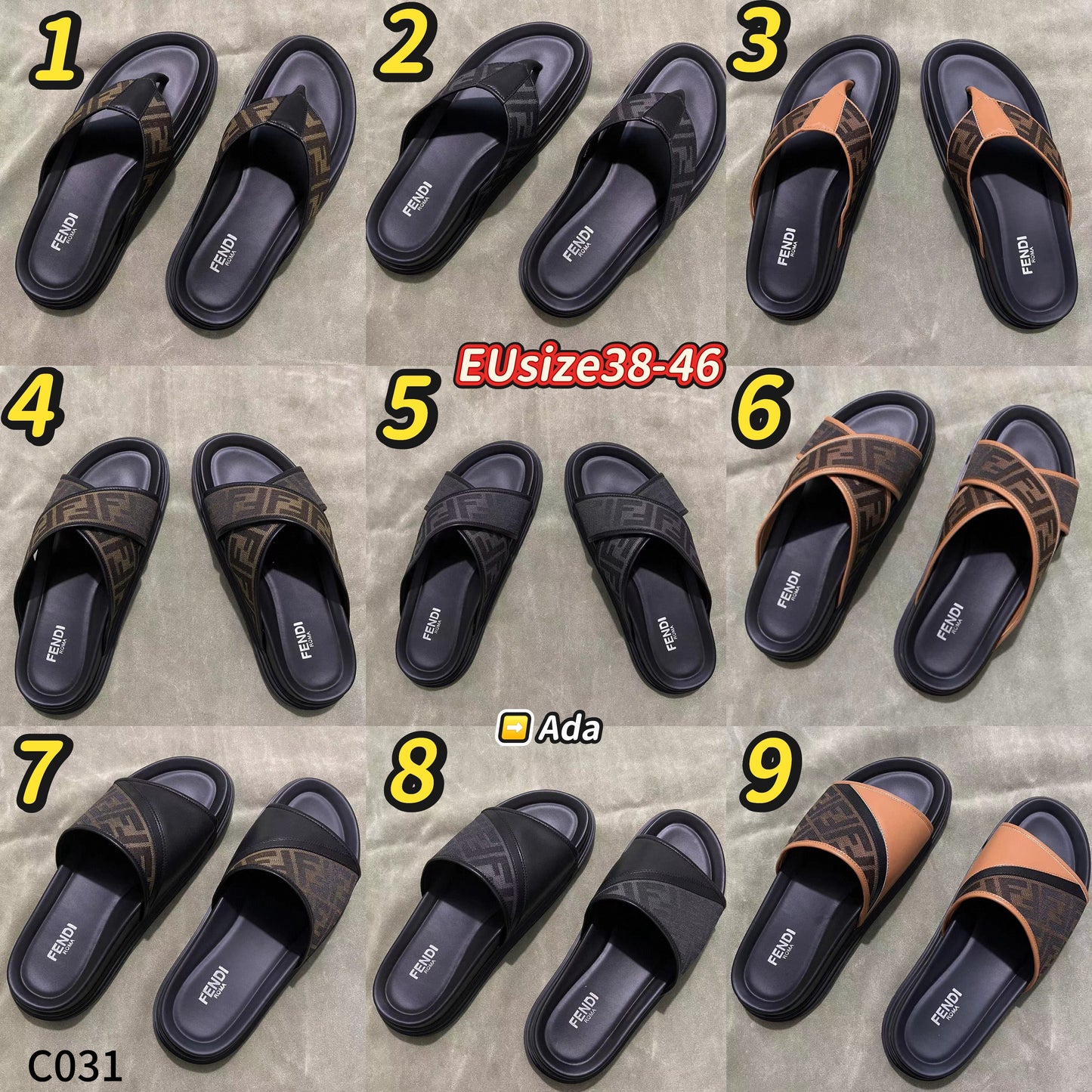 C031 Fen Slippers