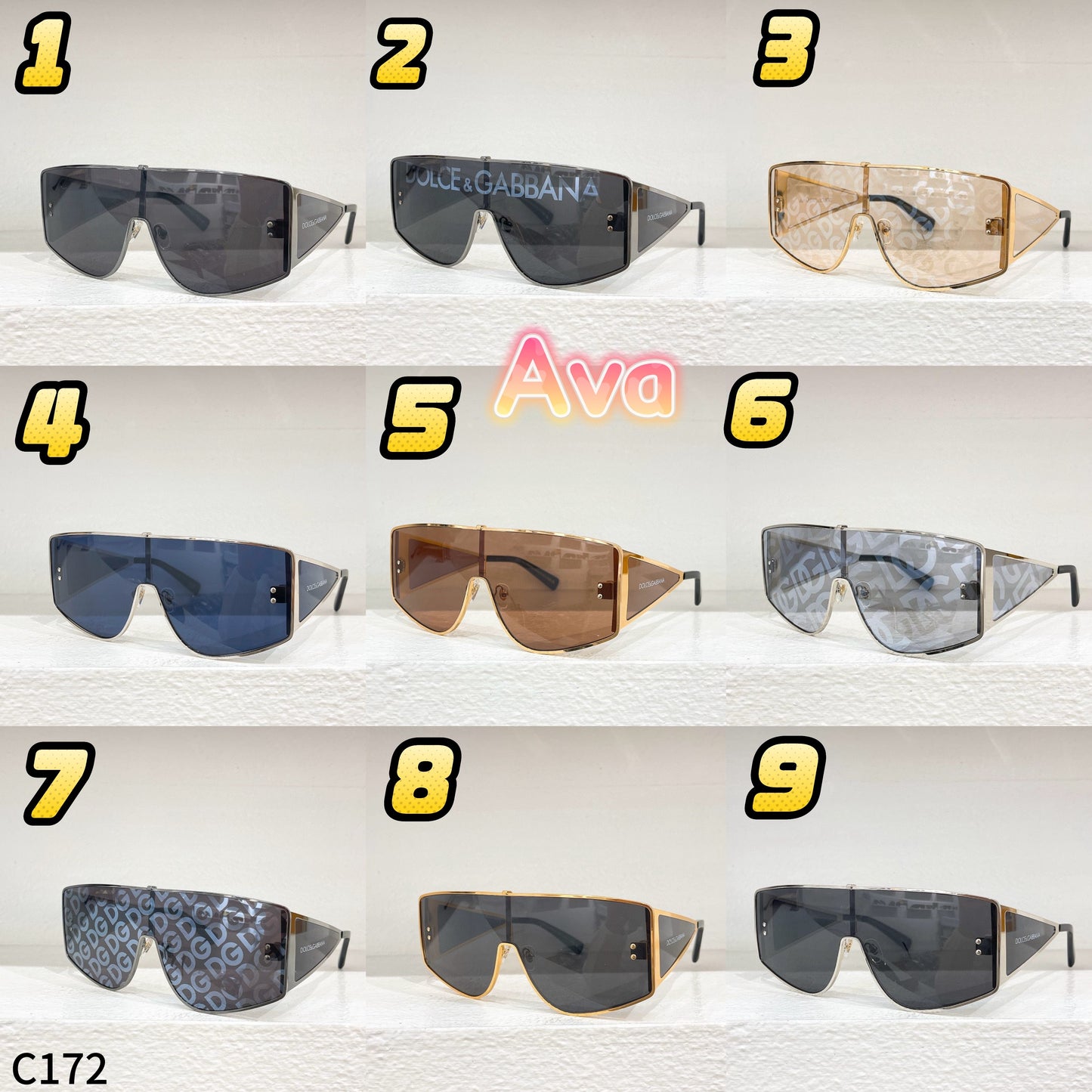 C172 Dolce & Gabbana glasses